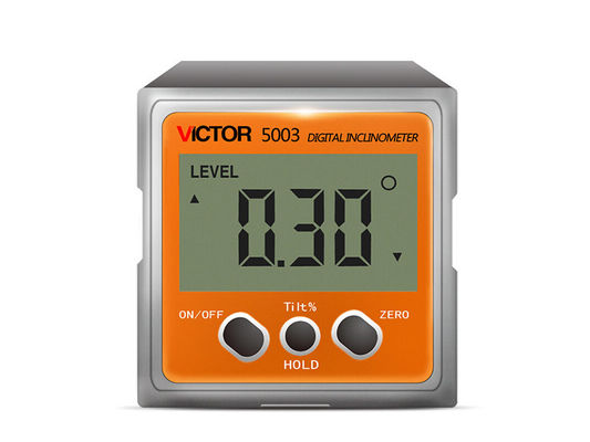 バックライト データのデジタルlnclinometerは3つの表面の機能4*90°磁石を懐に入れるタイプを握る