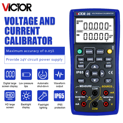 VICTOR 06 V/mA カリブレータ DCV DCA 模擬出力DC電圧,DC電流