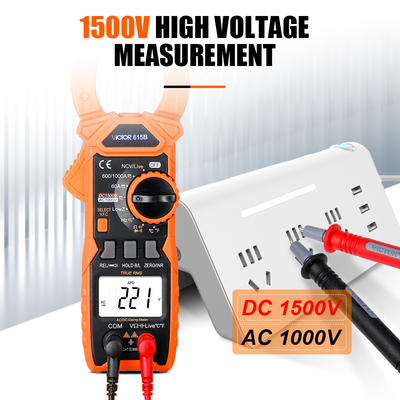 VICTOR 615B DC 1500V 1000A True RMS AC DC デジタルクランプ マルチメーター