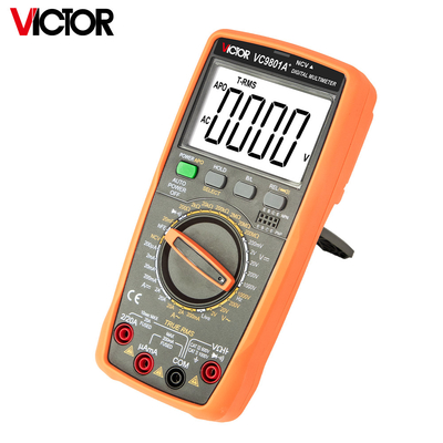 VICTOR VC9805A+1999(3 1/2) リアルRMSデジタルマルチメーター テスト 抵抗測定 AC DC 1000V 20A ヴォルトメートル アンペルメーター