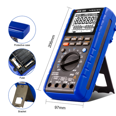 VICTOR189A 0.025% 精度 55000 カウント VICTOR デジタル マルチメーター 1000V ファイズ保護